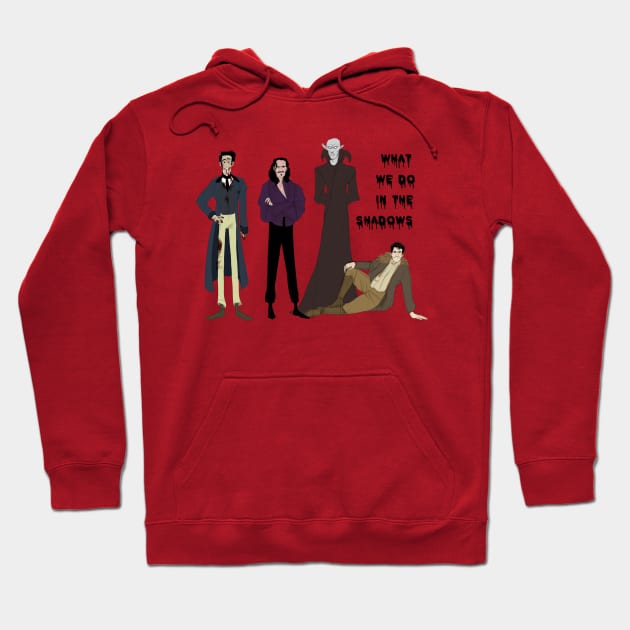what we do in the shadows - original Hoodie by parkinart